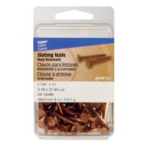 Hillman Anchor Wire 1-1/4 In. 11 ga Copper Slate Specialty Nails (5 Ct., 6 Oz.)