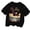 Black, variant on Kids Casual Graphic Short Sleeve T‑Shirt Eagle Mountain Landscape Print Crew Neck Tee Soft Breathable Everyday Top for Boys Girls Casual Daily Wear(Orange,4-5 Years)