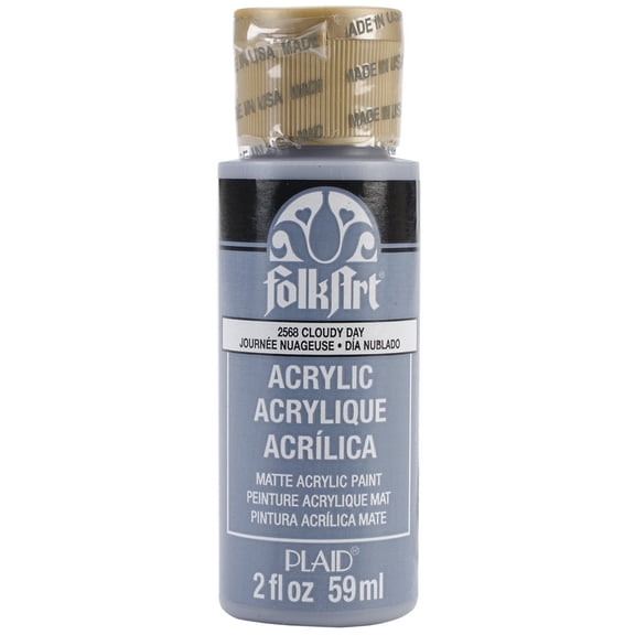 FolkArt Acrylic Paint 2oz-Cloudy Day