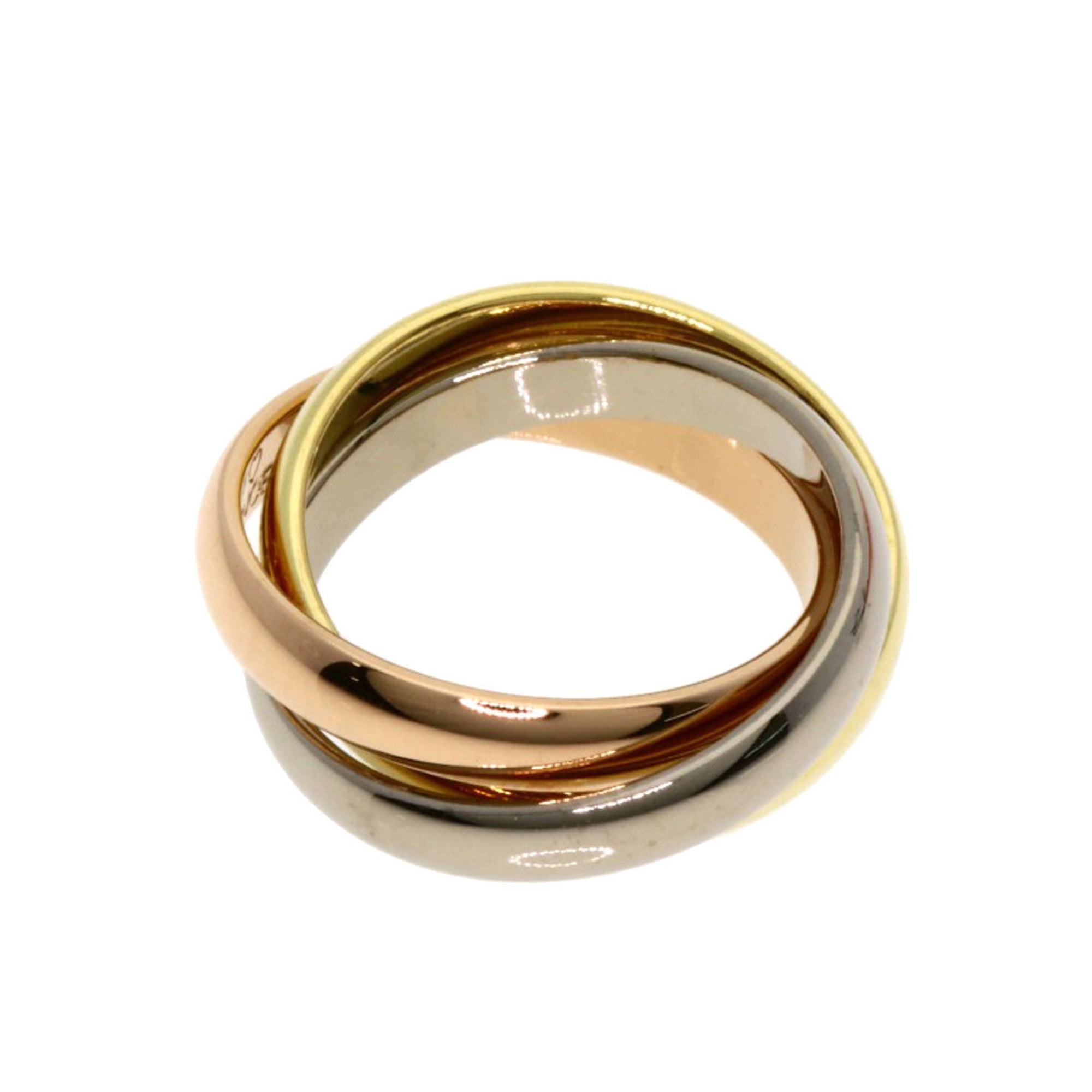 Pre-Owned Cartier Trinity Bracelet Top Cord 18K Yellow Gold 18KWG 18KPG Women's... (Good)