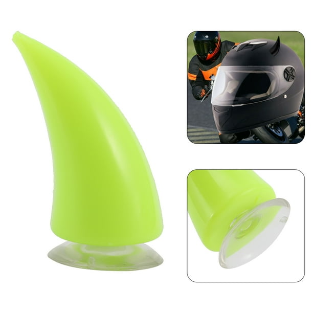 Cuerno de demonio para casco, decoración para casco de motocicleta, accesorio para casco de motocicleta, confiabilidad excepcional