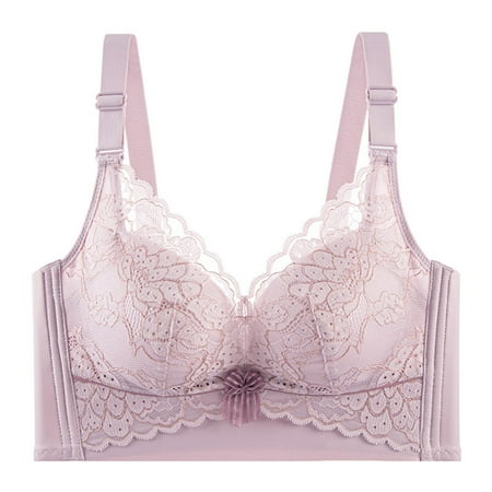 Discount Bonanza  Women s Breathable Lace Thickening Bras  Seamless Support  Underwire  Wire-Free  Comfortable  for Daily Wear  Sports Bra  Nursing  Maternity  Seamless Seamless  Plus Size Bra