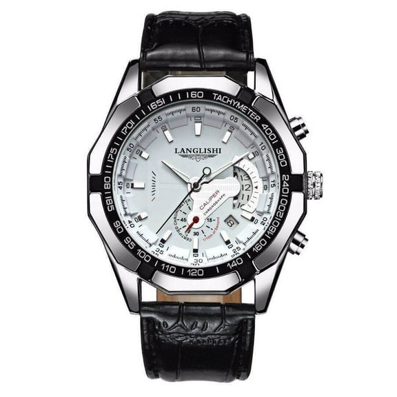 LANGLISHI Quartz Watch Mens Watches Top Brand Luxury Imported Movement Waterproof Luminous Business WristWatch