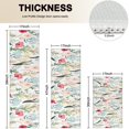 thumbnail image 4 of Pioneer Flower Floral Print Pattern Kitchen Rugs Sets Of 3,Kitchen Runner Rugs Non Skid Washable,Decorative Kitchen Floor Mats for Kitchen,Sink,Laundry,17"x30"+ 17"x47" + 17"x59", 4 of 6