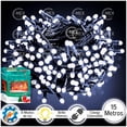 thumbnail image 1 of Luces navideñas DOSYU DY-ICE300L-V8 Blanco FRIO 15 Metros 300 LEDs, 1 of 5