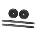 thumbnail image 5 of Almencla 2x Cymbal Belt Cymbal Strap Percussion Instrument Repairing Replacement Strip Sturdy Chinese Gong Musical Parts Cymbal Handle Black, 5 of 8
