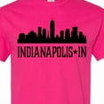 thumbnail image 4 of Inktastic Indianapolis Indiana City Skyline T-Shirt, 4 of 5
