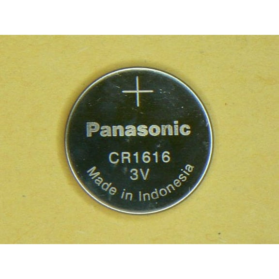 Panasonic CR1616 3V Lithium Coin Size Battery, in Tray Pack (Pack of 20)