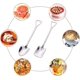 thumbnail image 2 of Cuchara de café con leche de acero inoxidable, cucharadita, cuchara para helado, cuchara de postre, cuchara para juego de cubiertos, 2 of 5