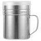 thumbnail image 3 of Stainless Steel Sugar and Chocolate Shaker with Lid and Seasoning Jar, 3 of 5