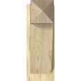 thumbnail image 2 of Ekena Millwork 8"W x 18"D x 22"H Traditional Rough Sawn Arts and Crafts Outlooker, Douglas Fir, 2 of 4