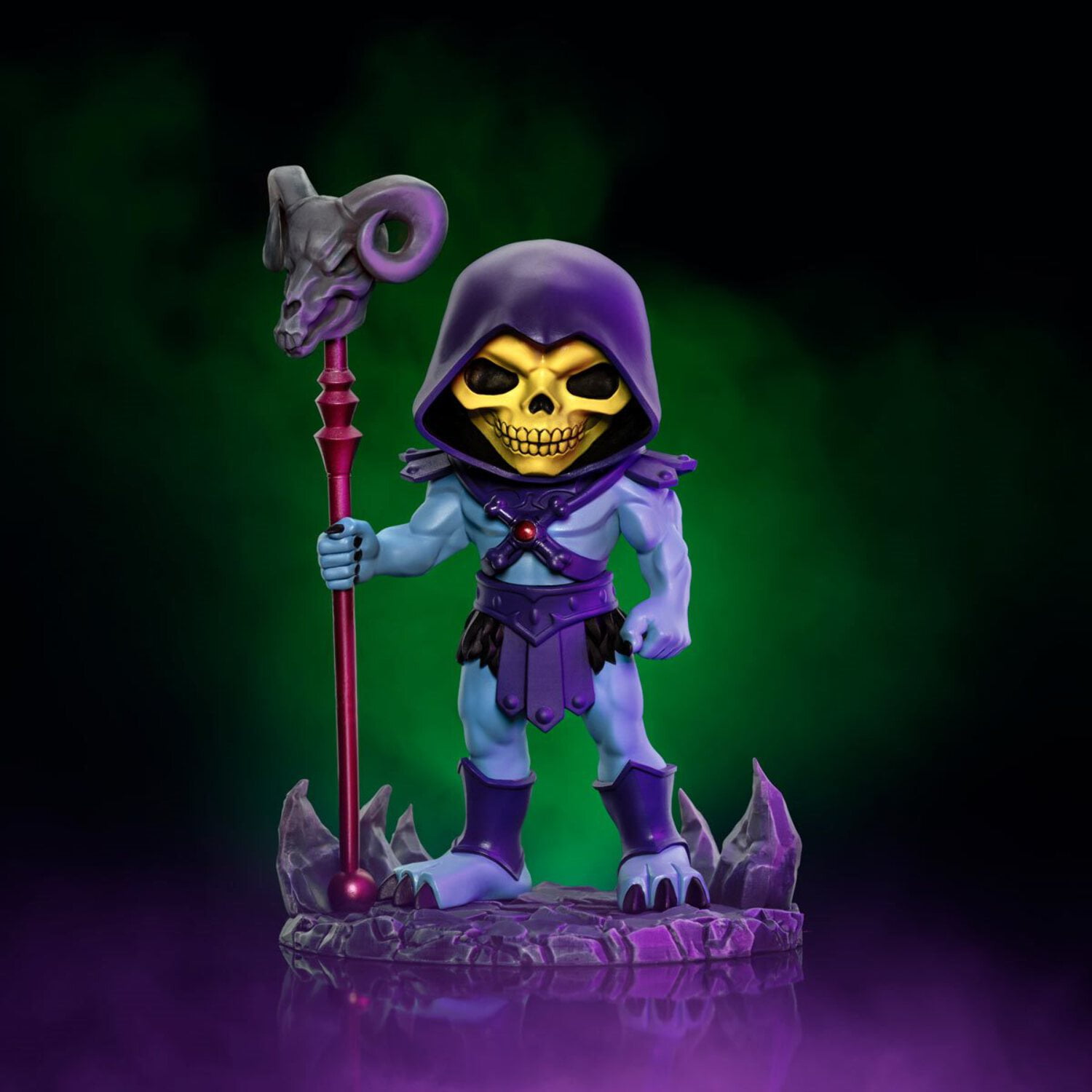 Iron Studios - Minico Masters Of The Universe Skeletor PVC Statue, Iron Studios, Gifts