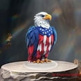 thumbnail image 5 of Yooshoverk Independence Day Eagle Figurine 2D Durable for Home Entryway Decor, 5 of 9