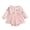 Pink, variant on Pandaie Newborn Baby Girl Romper Dress Flower Embroidery Tulle Tutu Dresses Jumpsuit Princess Long Sleeve One-Piece Bodysuit Outfits Set 0 3 6 12 18 Months