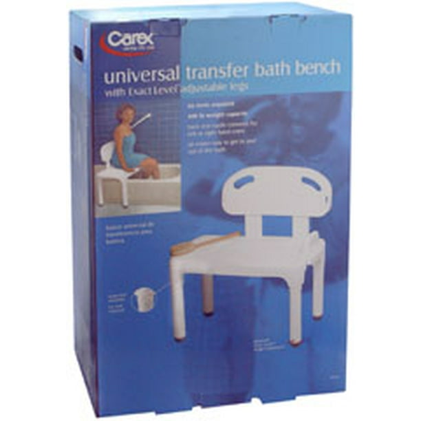 Apex Medical Carex Exact Level Universal Transfer Bath Bench, 1 ea