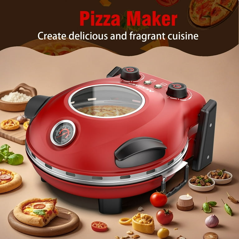 ONSON Electric Pizza Oven & 12-Inch Pizza Maker for