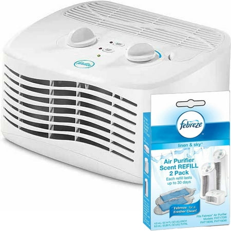 Febreze Tabletop Air Purifier with Linen and Sky Scent