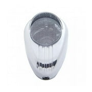 United Pacific Chrome Plastic Signature C.B. Microphone Cover - Plain 41201