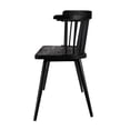 thumbnail image 5 of Bowery Hill Mango Wood Black Bench Rectangular Spindle Back 51.25"x17"x30.25" Unassembled, 5 of 8