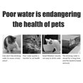 thumbnail image 3 of Replacement Activated Carbon Filter Small Flower Round Pet Water Carbon Filter Mini Fountain Dispenser Filter No.1, 3 of 9
