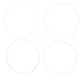 thumbnail image 1 of 1 Set Ukulele Strings Set Nylon Ukulele Strings Kit for Ukulele Replacement Part Ukulele String Replacement Ukulele Nylon String, 1 of 9