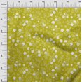 thumbnail image 3 of oneOone Cotton Jersey Lime Green Fabric Asian Floral Dress Material Fabric Print Fabric By The Yard 58 Inch Wide, 3 of 4