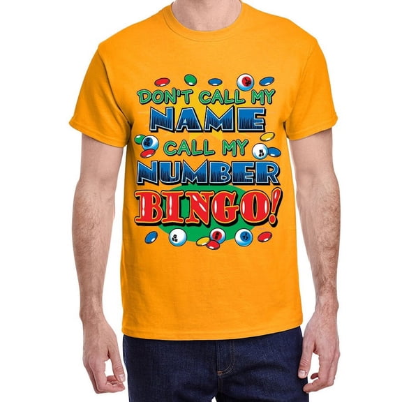 Bingo Daubers Chips Cards Gifts Funny T-shirt Mens Graphic Tees