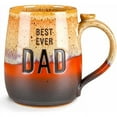 thumbnail image 3 of Honeeladyy Ceramic Coffee Mug Fathers Day Gift for Dad, Birthday Gifts from Daughter Son, Novelty Birthday Present for Father, Husband, Stepfather, Large Ceramic Gradient Coffee Mug, 3 of 5