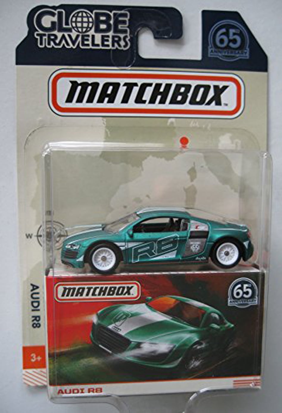 matchbox globe travelers audi r8