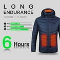 thumbnail image 6 of Dyfzdhu Heated Jacket Women Men Usb Charging Heating Winter Coats Graphene Long Sleeve Plus Size Down Jacket Blue, 6 of 9