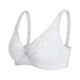 thumbnail image 2 of Gibobby Tangas de mujer sexy para sexo Día de San Valentín Bralette inalámbrico convertible de encaje cómodo para mujer Bralettes de encaje para mujer con correas y almoh(Blanco, 80D), 2 of 3