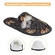 thumbnail image 3 of Fotbe Butterfly1 Pantuflas Peludas para Mujer con Estampado, Zapatillas de Peluche, Zapatos de Invierno para Casa, Uso Interior y Exterior-Medium, 3 of 8