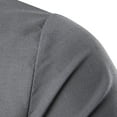 thumbnail image 6 of KeShDi Mens Dress Shirts Mens Slim and Fashionable Color Blocking Collar Long Sleeved Shirt Gray L, 6 of 7