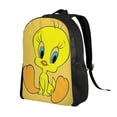 thumbnail image 2 of Animated Tweety Looney Tunes Laptop Backpack Lightweight Basic Unisex Daypack School Bag Student Bookbag Satchel Travel Bag Rucksack, 2 of 8