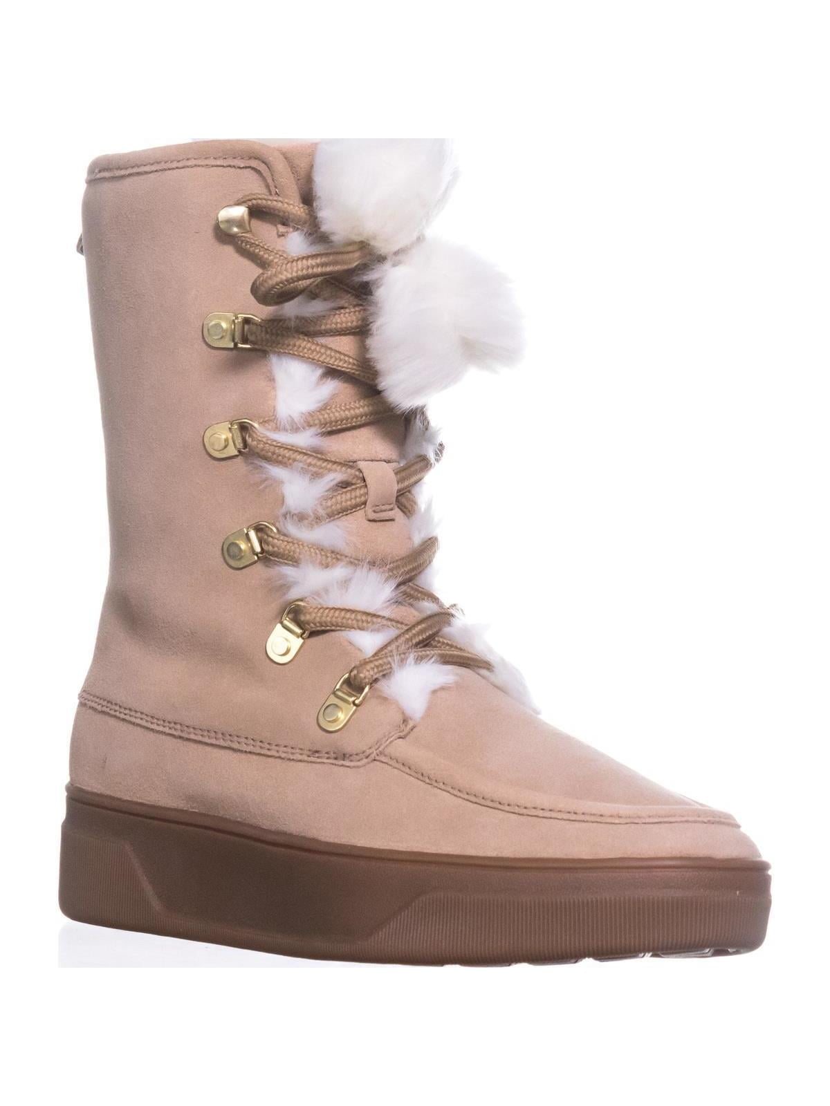 michael kors fur lined boots