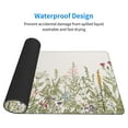 thumbnail image 4 of Balery Herbs And Wildflowers Mouse Pad ,15.8x29.5 In Large Gaming Mouse Pad Desk Mat Long Non-Slip Rubber Stitched Edges,Waterproof Mousepad Desk Mat For Gamer Office Home, 4 of 9