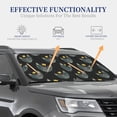 thumbnail image 4 of Haiem Faces Of The Cat Car Windshield Sun Shade (2 Pieces) Foldable Windshield Sun Shade Car Accessories for Truck SUV Pickup-Medium, 4 of 7