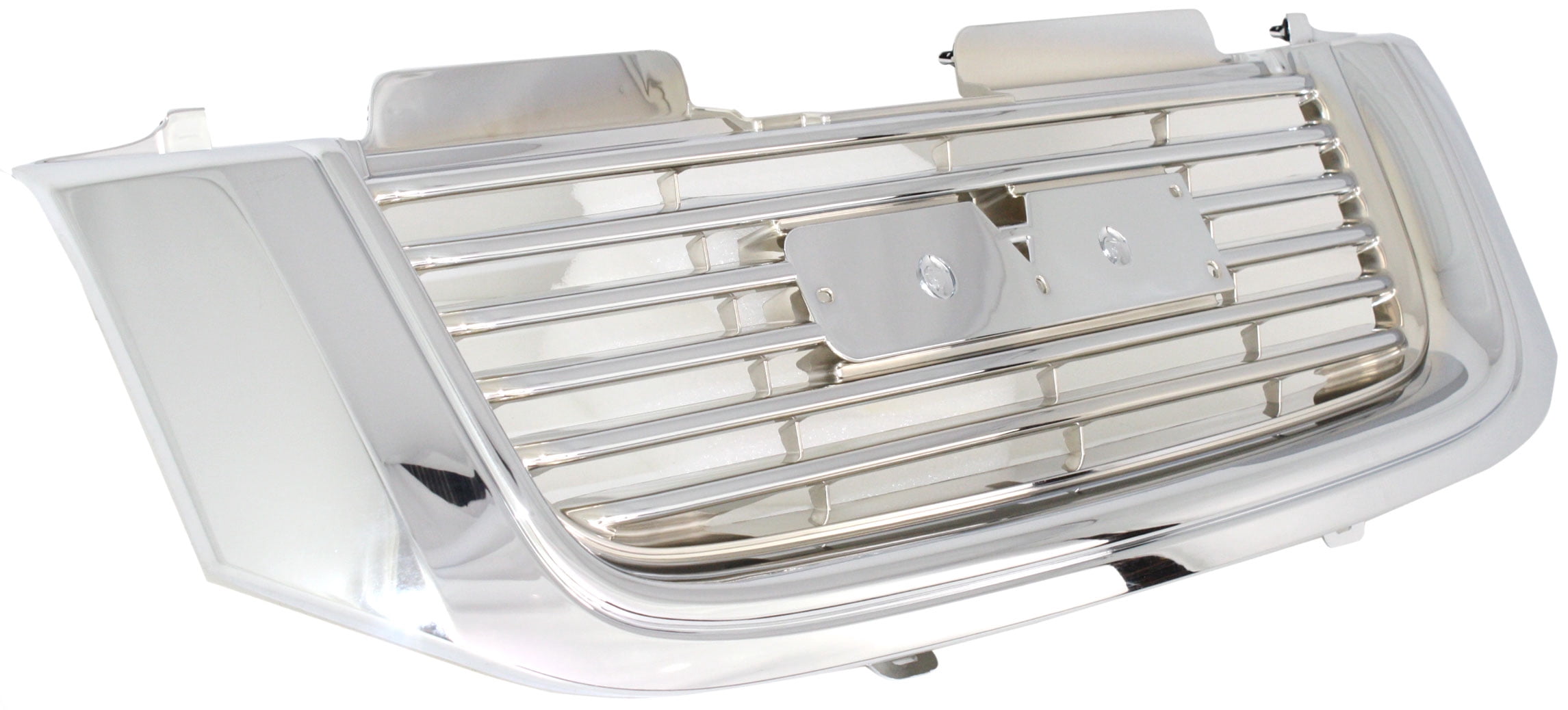 Grille Assembly Compatible With 2002-2009 GMC Envoy 2002-2006 XL Chrome Shell and Insert