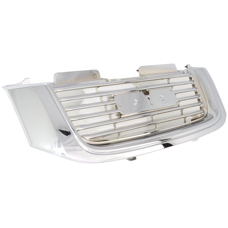 Grille Assembly Compatible With 2002-2009 GMC Envoy 2002-2006 XL Chrome  Shell and Insert