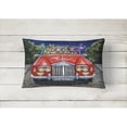 thumbnail image 2 of Jack Russell Evening Cruise Canvas Fabric Decorative Pillow, 2 of 3