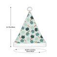 thumbnail image 3 of Fuzoiu Frog And Dragonflies Print Santa Hat Christmas Hat for Adults,Santa Hats with Pompom, Unisex Xmas Holiday Hat for Christmas New Year Festive Party Supplies, 3 of 6