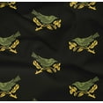 thumbnail image 4 of oneOone Organic Cotton Poplin Twill Fabric Branch & Bird Block Print Fabric BTY 42 Inch Wide, 4 of 4
