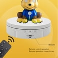 thumbnail image 3 of 2 in 1 Motorized Rotating Display Stand, 360 Degree Electric Rotating Platform with Remote Control, Electronic Turntable Replacement Cover for Photography Product Jewelry, 3 of 7