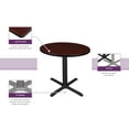 thumbnail image 5 of Regency Kee 30" Round Height Adjust Table,Mahoga TB30RNDMHAPBK, 5 of 5