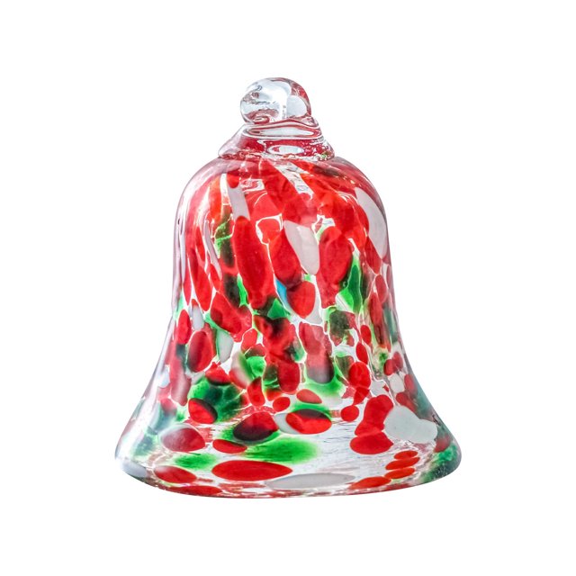 Adorno Navideño de Cristal | Elegante Adorno de Cristal para Mesa | Centro de Mesa Navideño - 1 Unidad