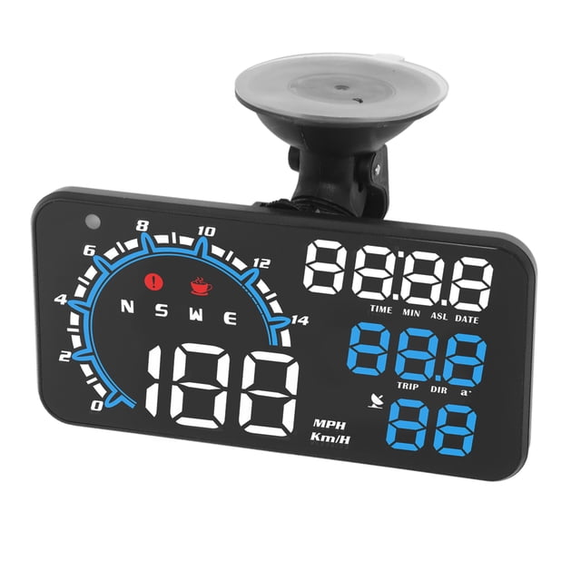 Compteur de Vitesse GPS Alarme de Vitesse Rappel de Fatigue Affichage HD Universel Voiture