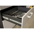 thumbnail image 3 of Tuff Stor 23.5" 3-drawer Contemporary Wood Garage Base Cabinet in Black/Silver, 3 of 8