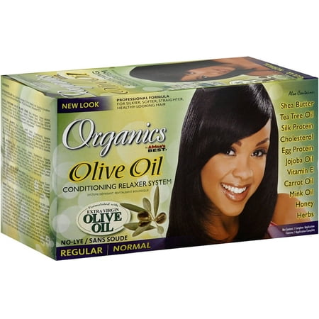 Africa's Best Organics Olive Oil Conditioning Regular Relaxer System, Extra Virgin Olive Oil 1 ea (Pack of (Best Water Treatment System)