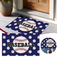 thumbnail image 4 of AKEGAMN Liquidation! Paillasson de Baseball / Paillasson Haute Résistance pour Joueurs de Baseball / Tapis de Sol Antidérapant Absorbant / Adapté pour une Utilisation Intérieure et Extérieure Matériau Haute Résistance : en polyester de Haute Qualité, 4 of 8