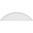 thumbnail image 3 of Ekena Millwork 62"W x 16-1/2"H x 2"P Segment Arch Smooth Architectural Grade PVC Pediment, 3 of 7